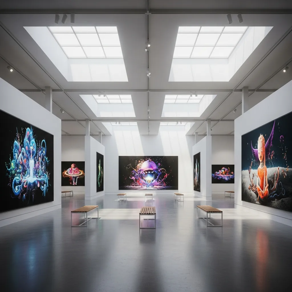 Virtuaalinen taidegalleriatila